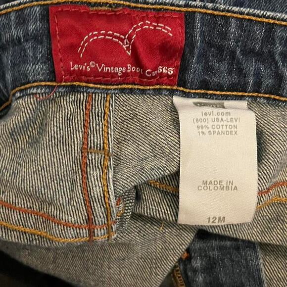 Levis vintage bootcut 565 jeans - Picture 8 of 9